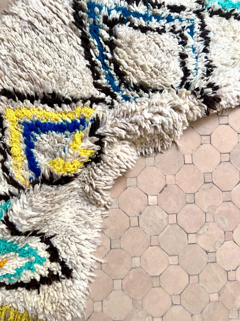 Moroccan Vintage Azilal Rug 185x85cm