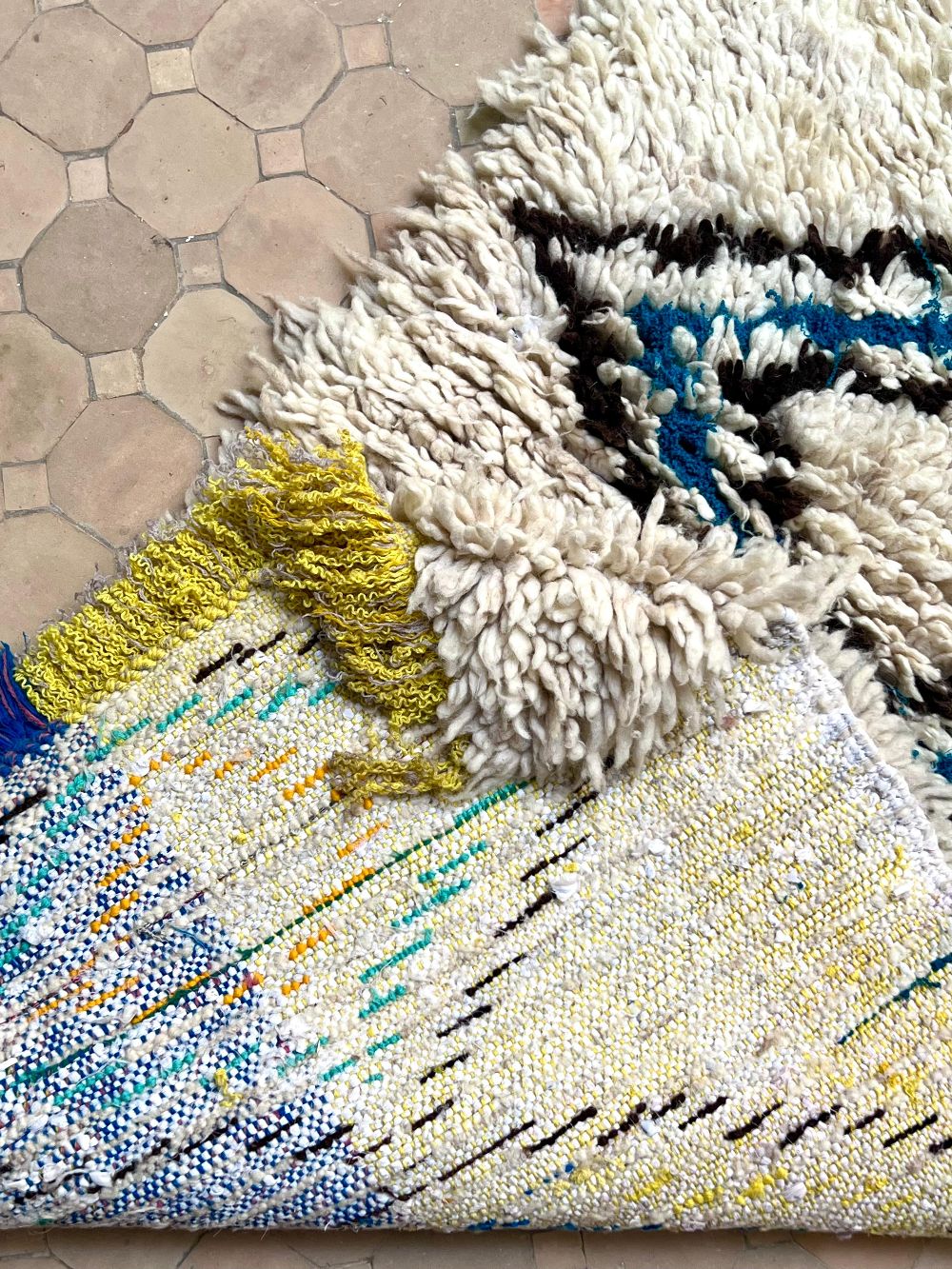 Moroccan Vintage Azilal Rug 185x85cm