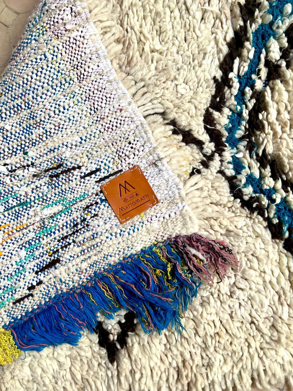 Moroccan Vintage Azilal Rug 185x85cm