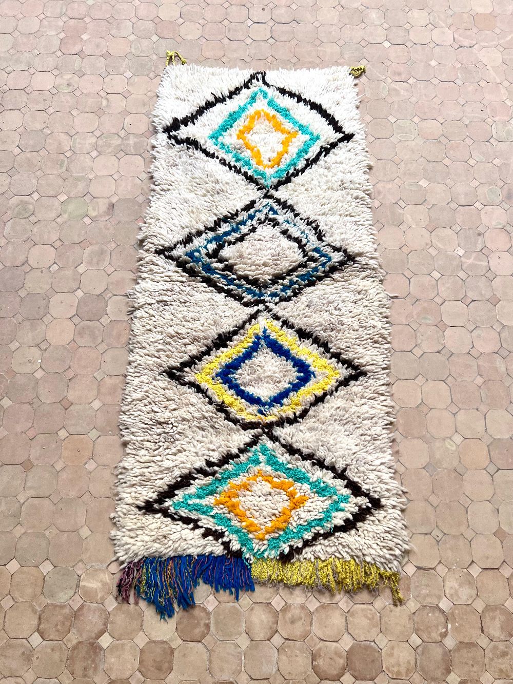 Moroccan Vintage Azilal Rug 185x85cm