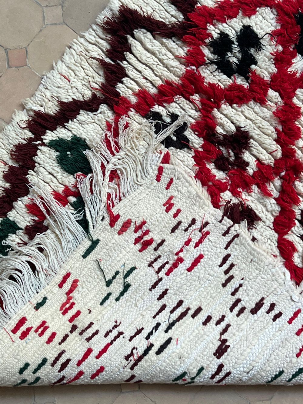 Moroccan Vintage Azilal Rug 135x75cm