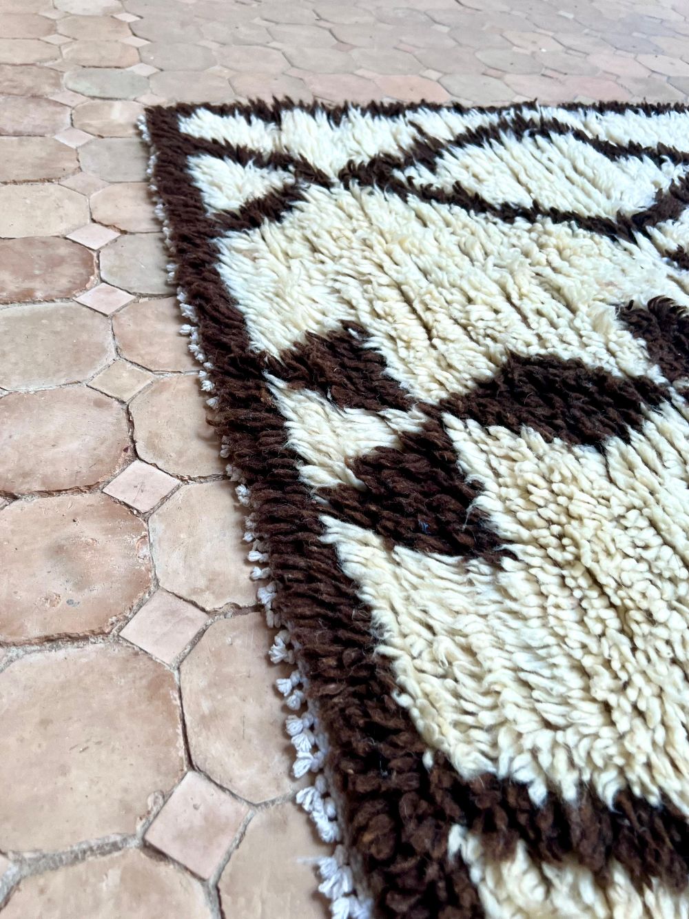 Moroccan Vintage Azilal Rug 205x95cm