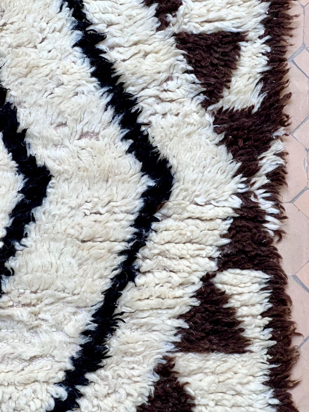 Moroccan Vintage Azilal Rug 205x95cm