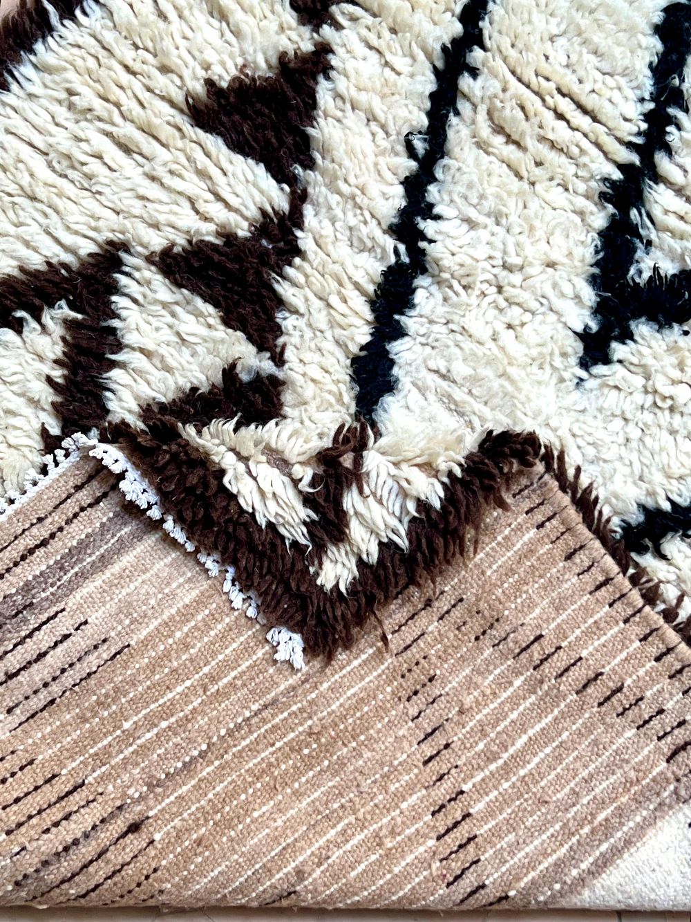 Moroccan Vintage Azilal Rug 205x95cm