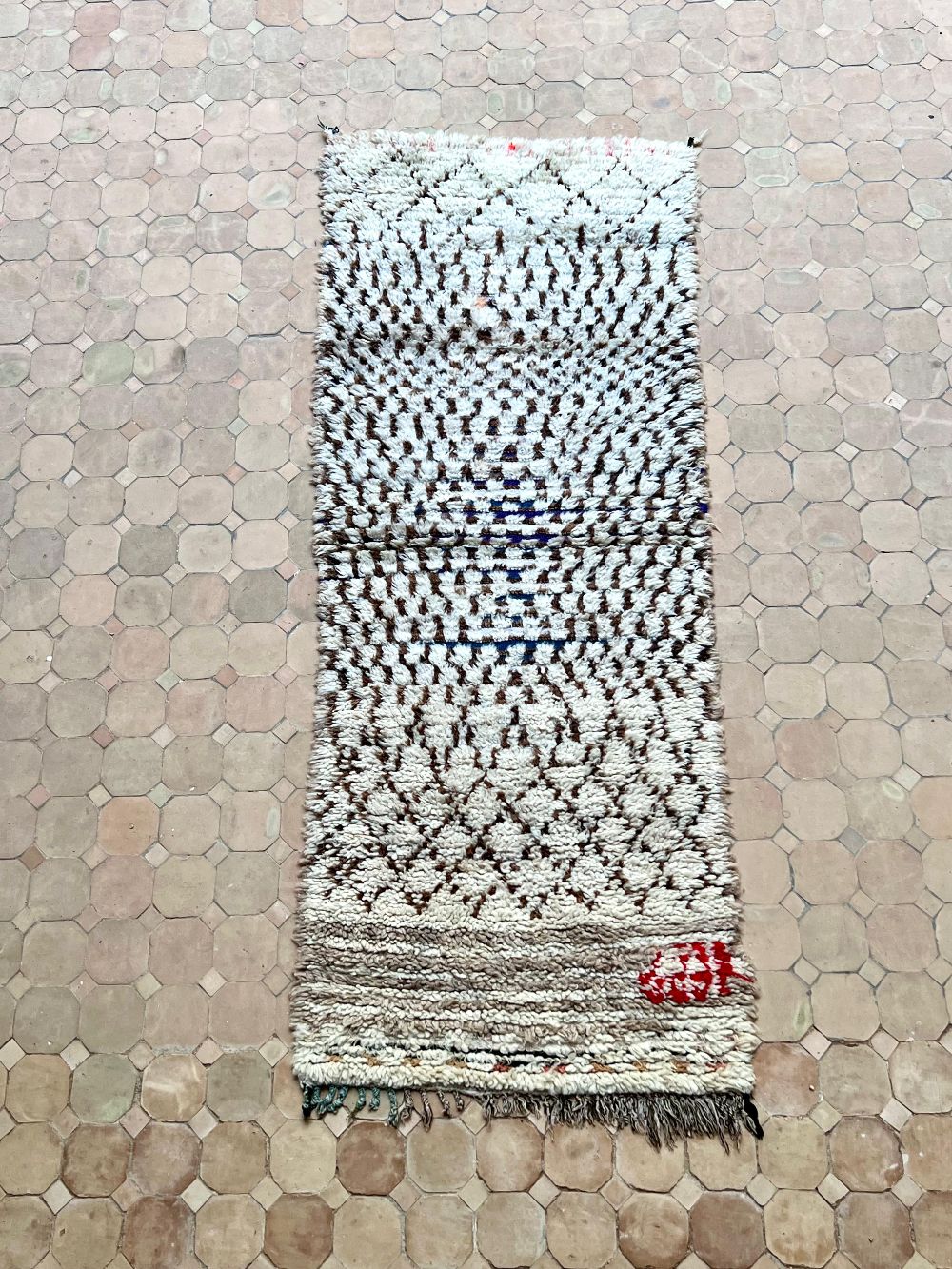 Moroccan Vintage Azilal 1996 Rug 180x70cm
