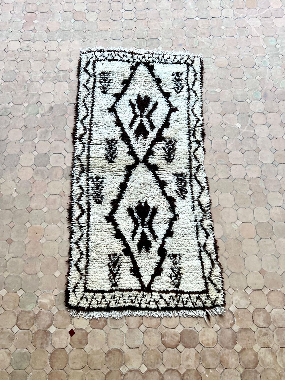 Moroccan Vintage Azilal Rug 180x85cm