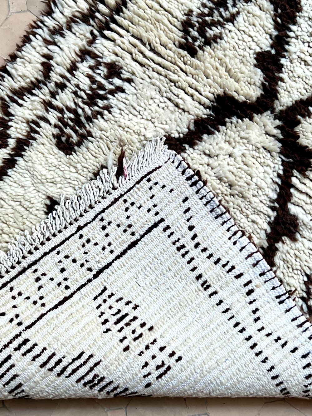 Moroccan Vintage Azilal Rug 180x85cm