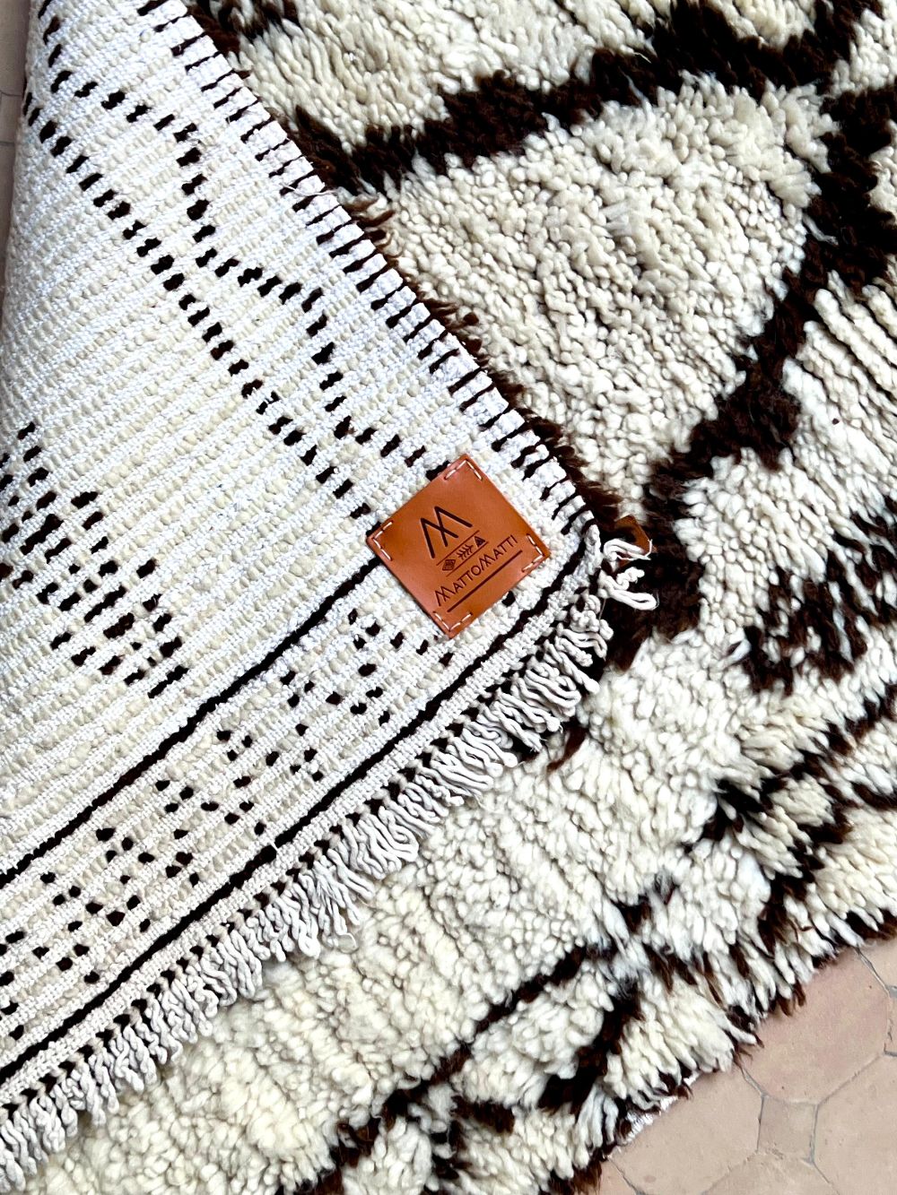 Moroccan Vintage Azilal Rug 180x85cm