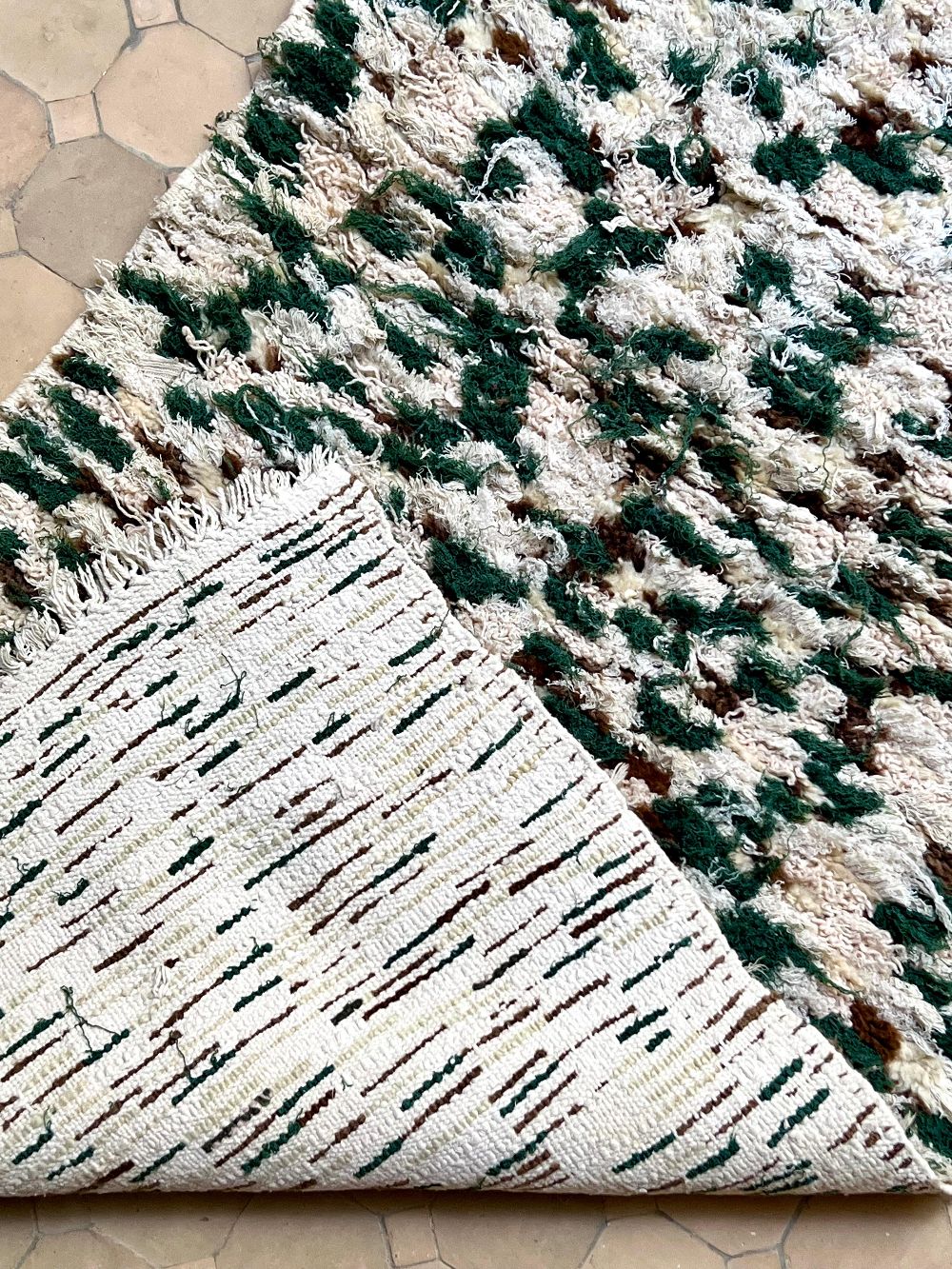 Moroccan Vintage Azilal Rug 180x80cm