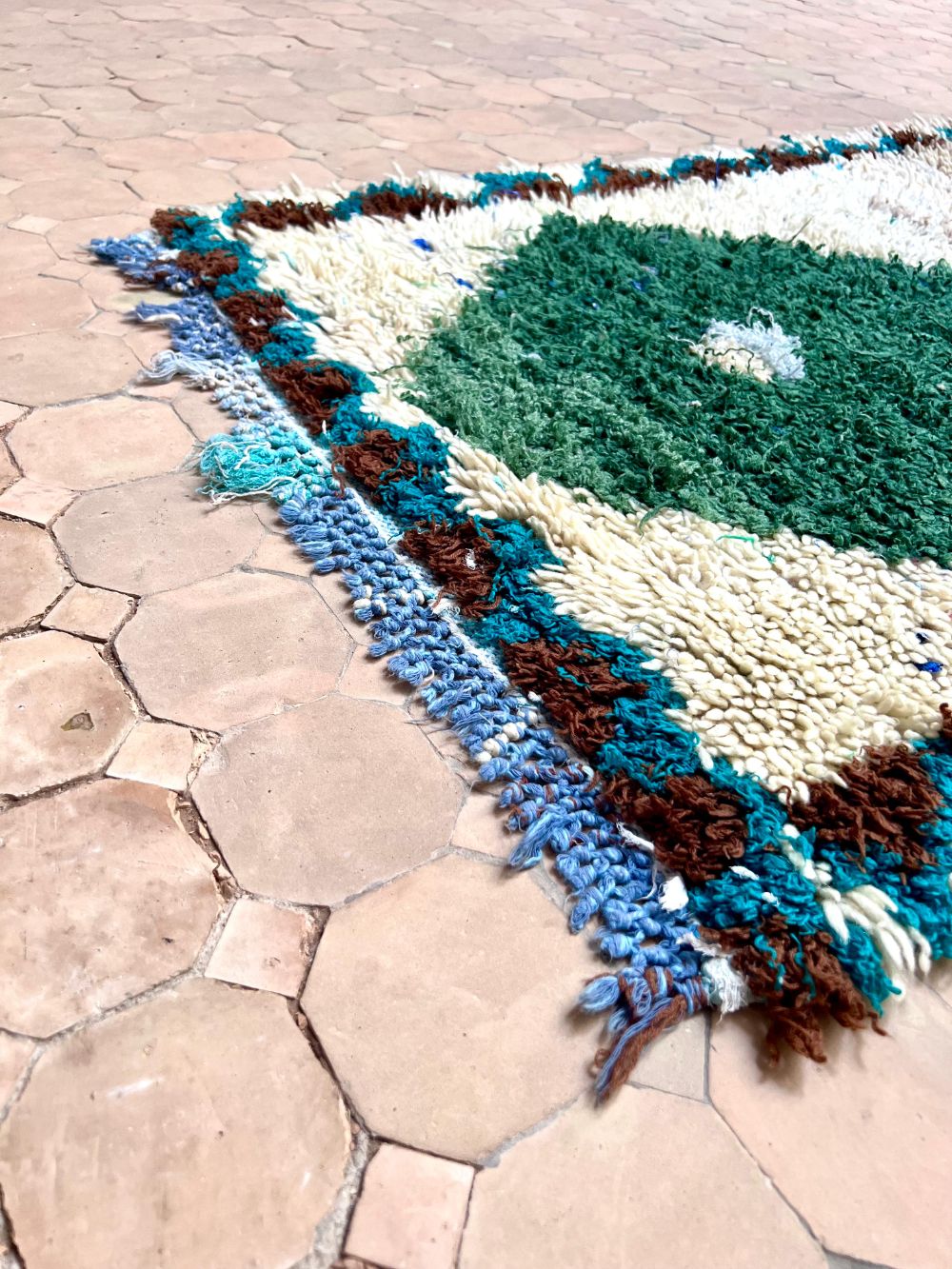 Moroccan Vintage Azilal Rug 175x75cm