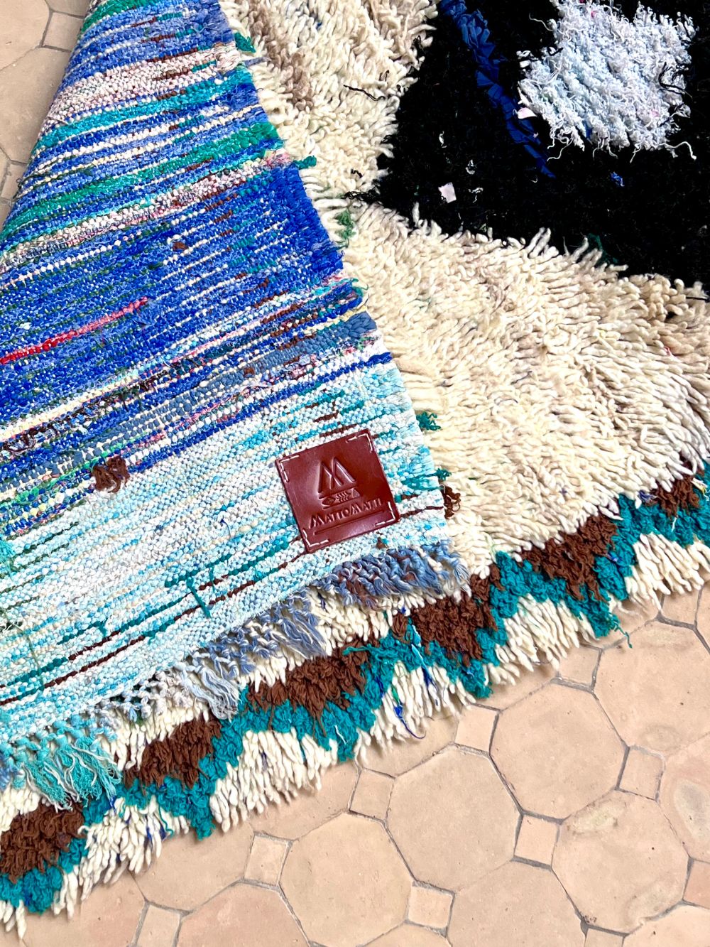 Moroccan Vintage Azilal Rug 175x75cm