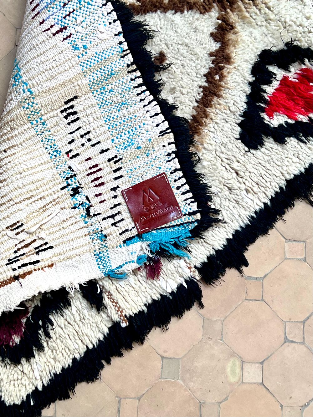 Moroccan Vintage Azilal Rug 165x70cm