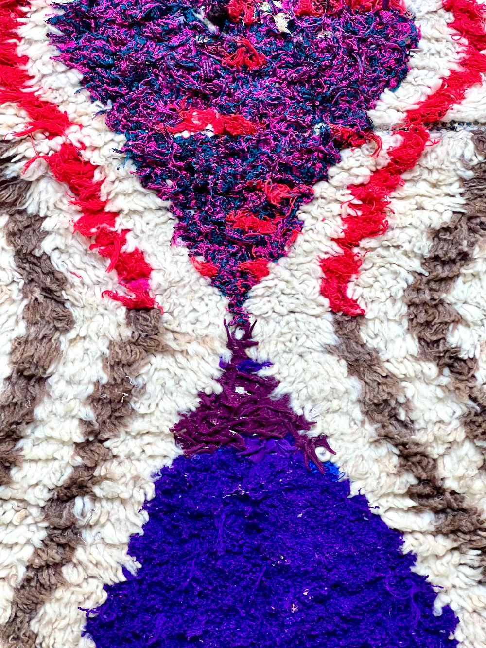 Moroccan Vintage Azilal Rug 165x80cm