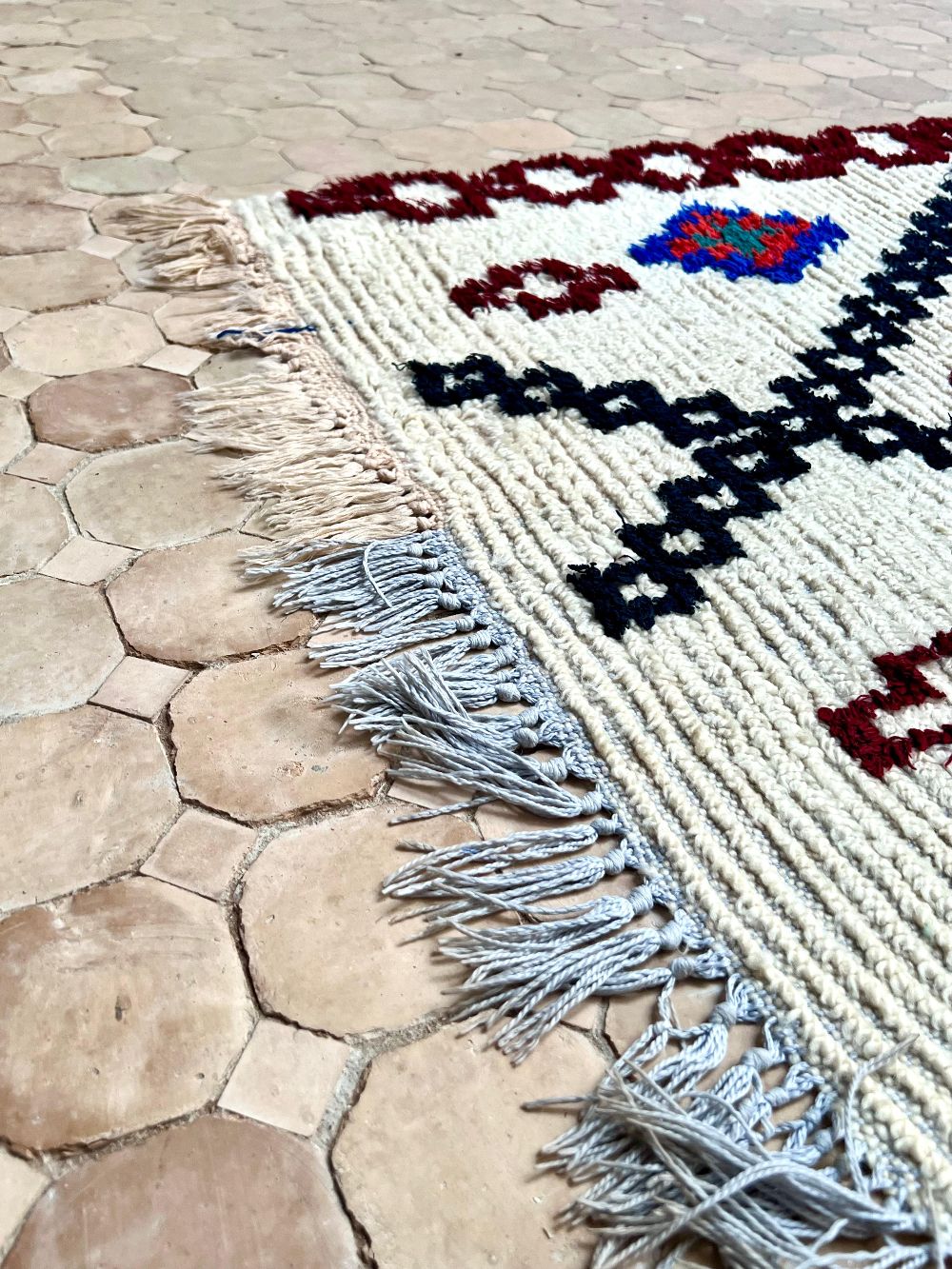 Moroccan Vintage Azilal Rug 190x90cm