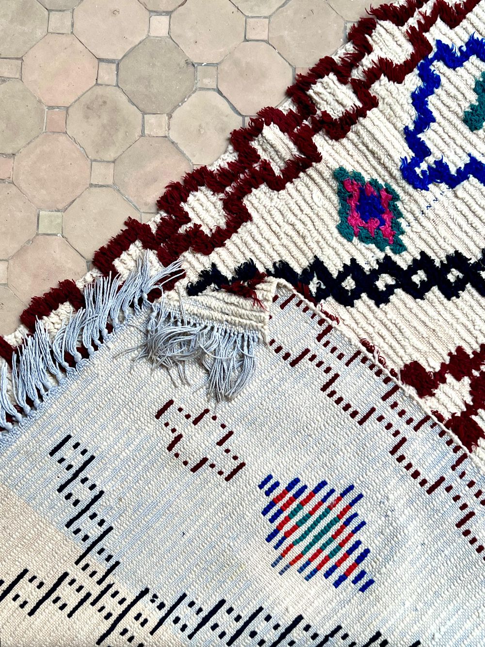 Moroccan Vintage Azilal Rug 190x90cm