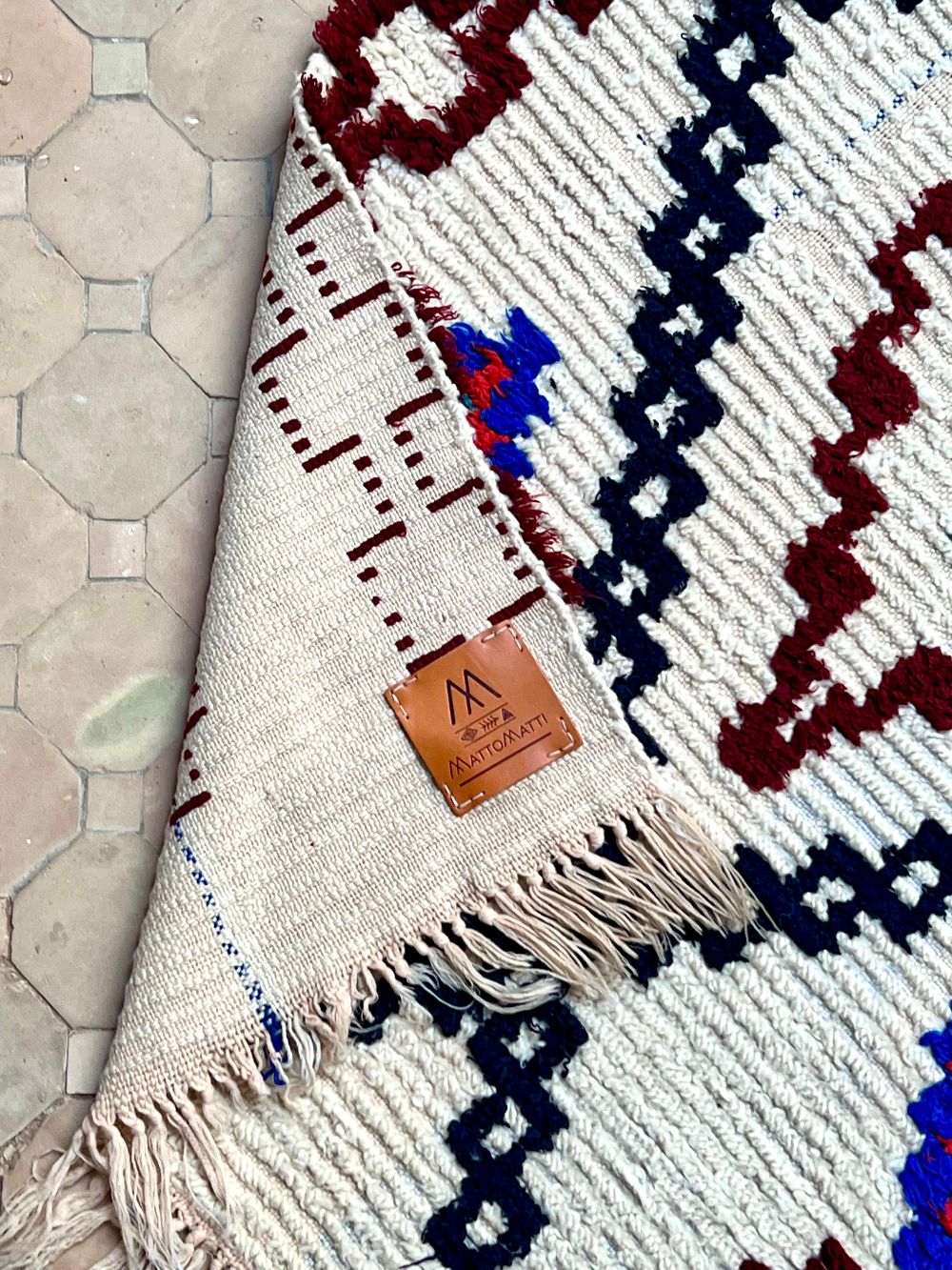 Moroccan Vintage Azilal Rug 190x90cm