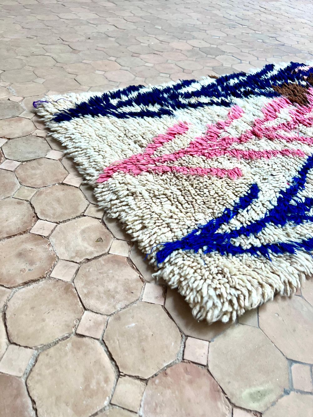 Moroccan Vintage Azilal Rug 165x70cm