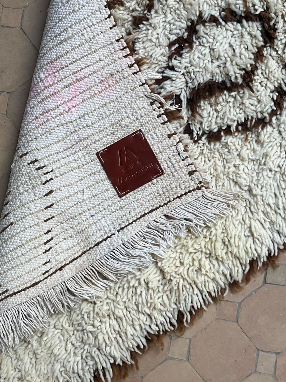 Moroccan Vintage Azilal Rug 155x65cm