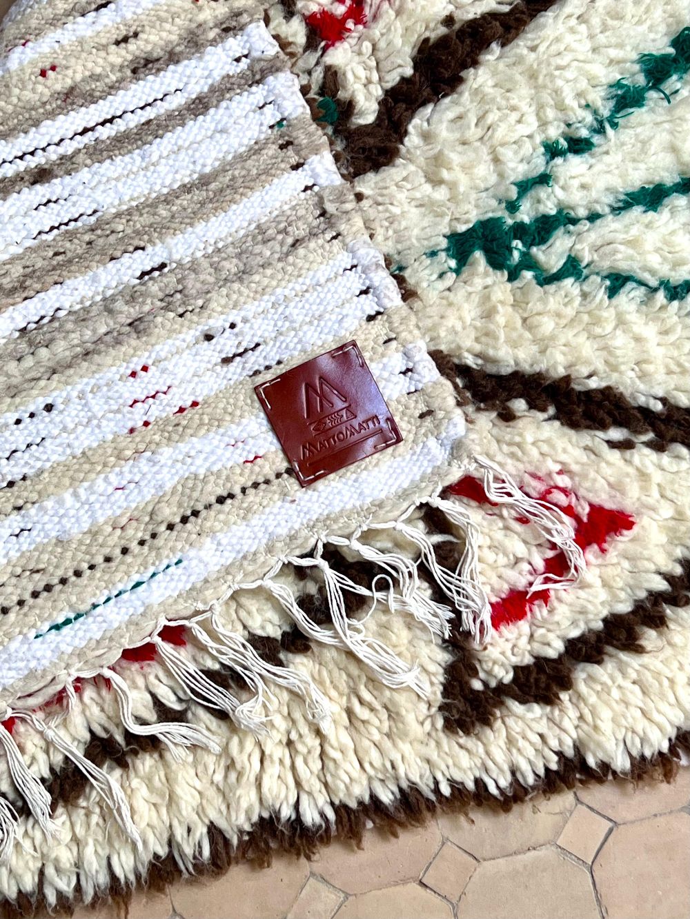 Moroccan Vintage Azilal Rug 200x85cm