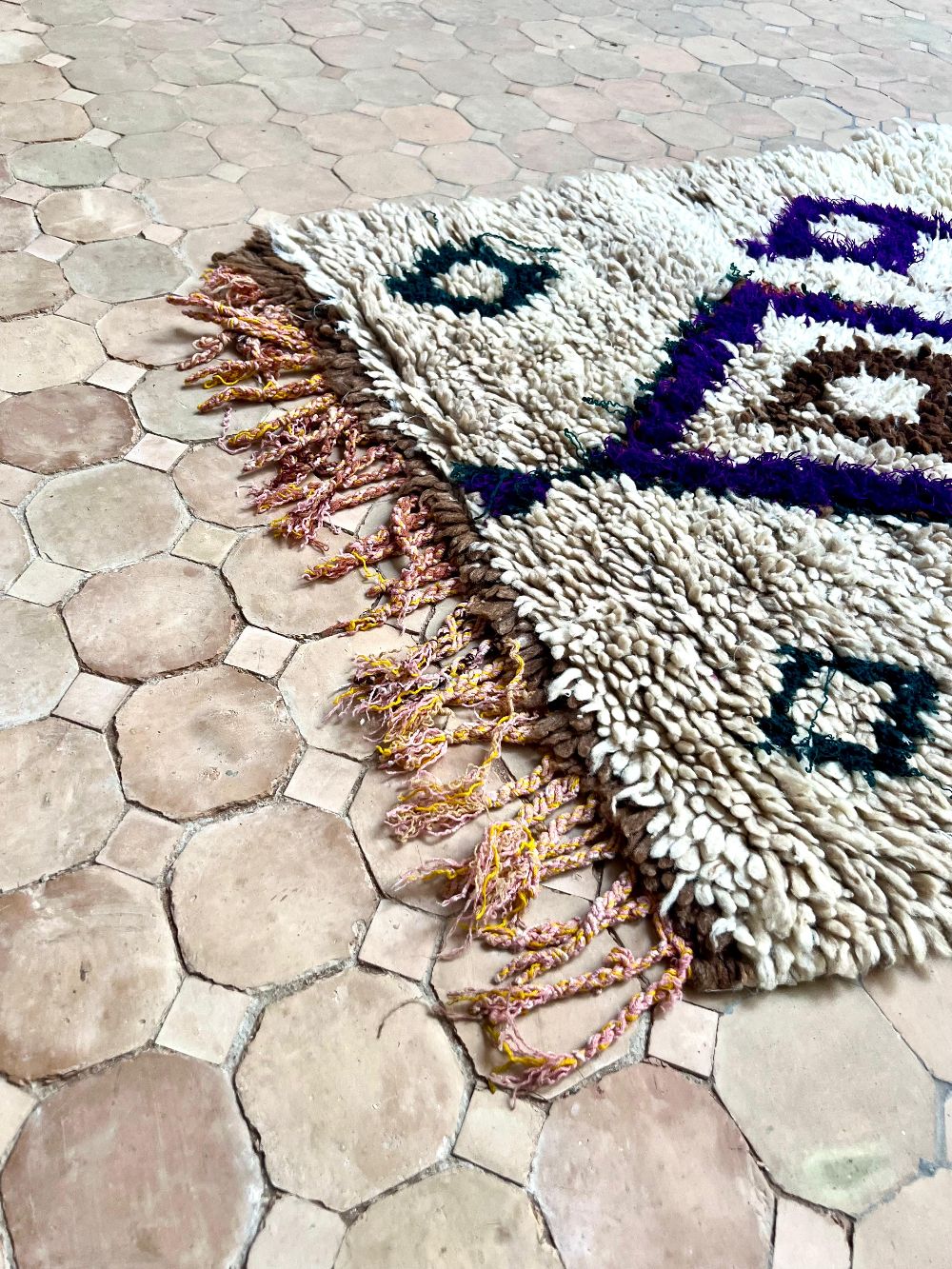 Moroccan Vintage Azilal Rug 160x75cm