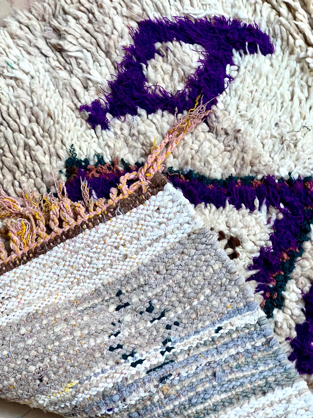 Moroccan Vintage Azilal Rug 160x75cm