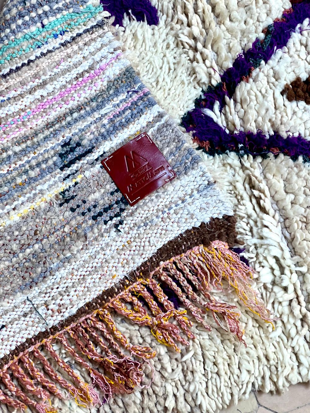 Moroccan Vintage Azilal Rug 160x75cm