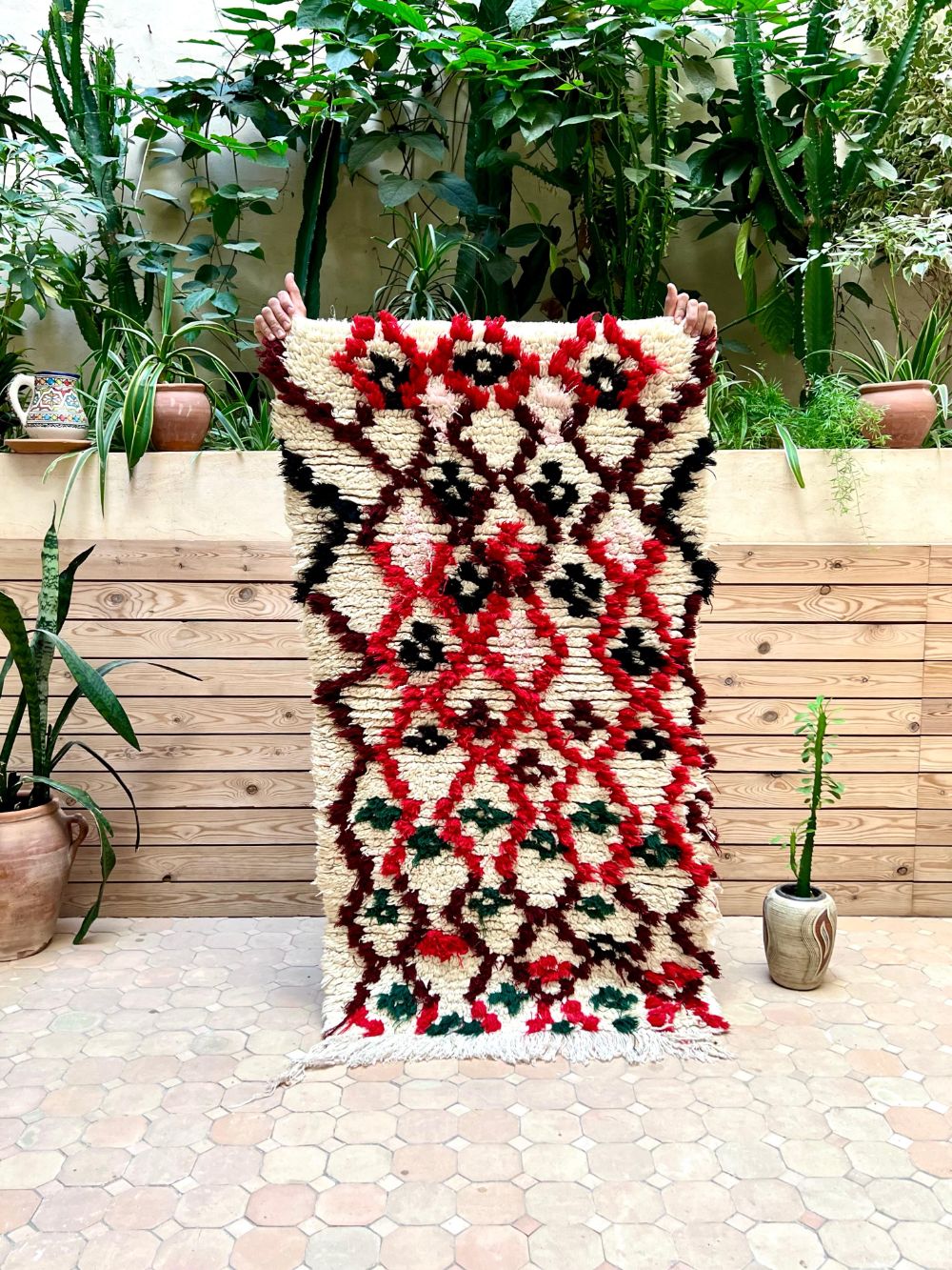 Moroccan Vintage Azilal Rug 135x75cm