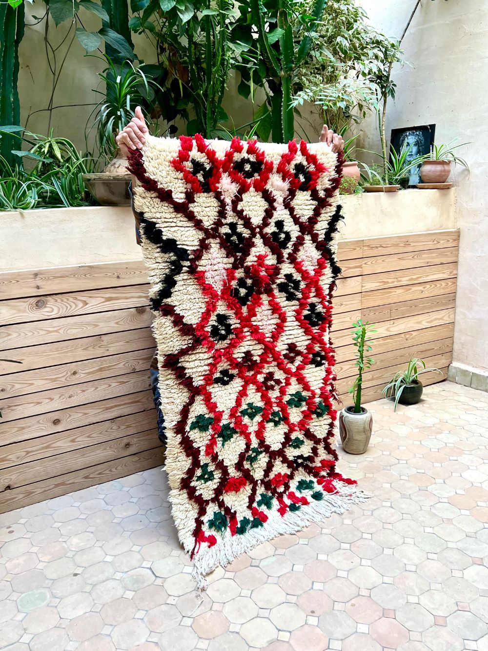 Moroccan Vintage Azilal Rug 135x75cm