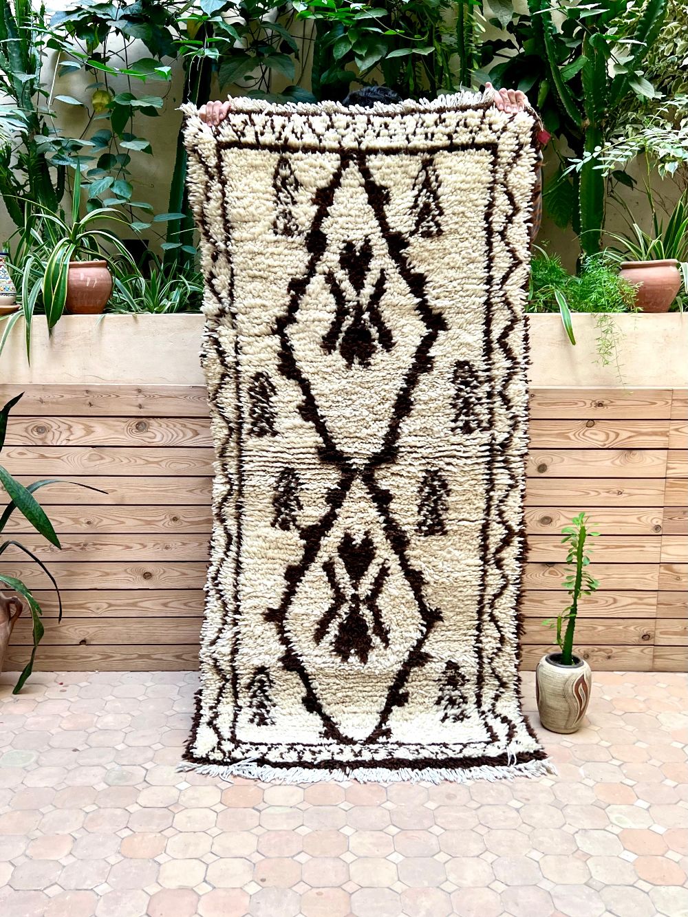 Moroccan Vintage Azilal Rug 180x85cm