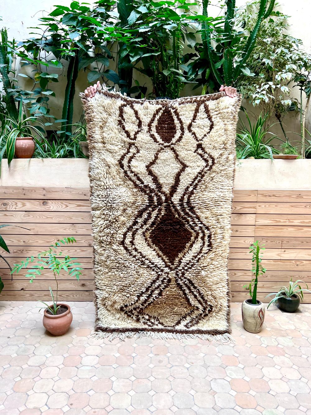 Moroccan Vintage Azilal Rug 155x90cm