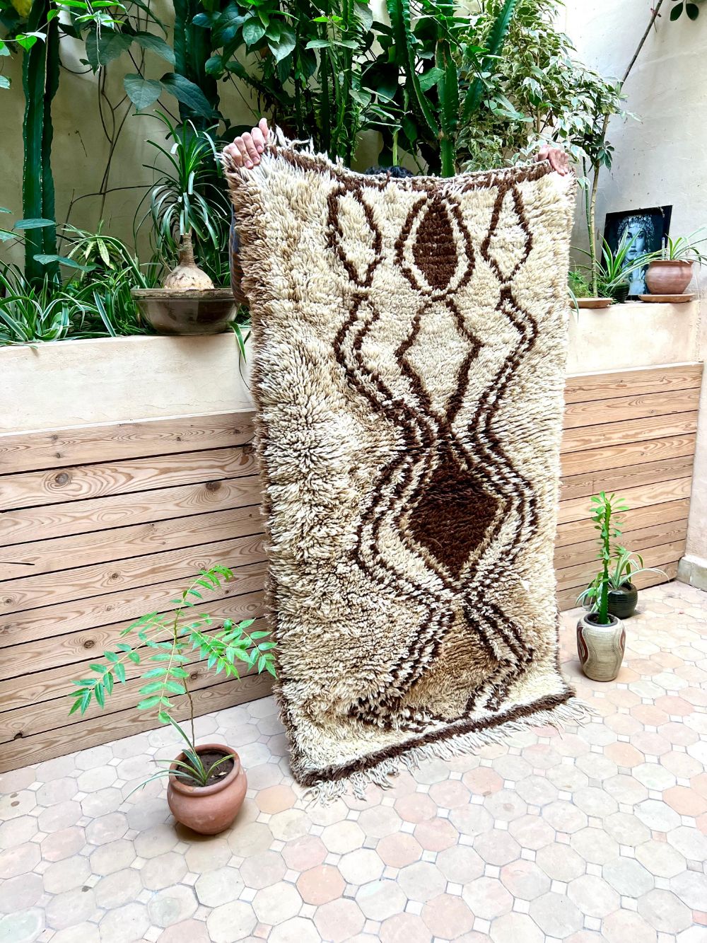 Moroccan Vintage Azilal Rug 155x90cm