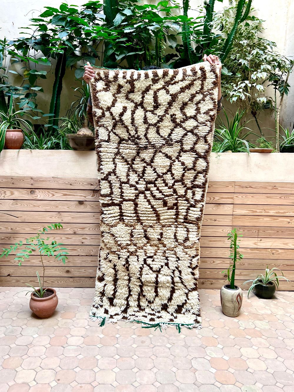 Moroccan Vintage Azilal Rug 175x75cm