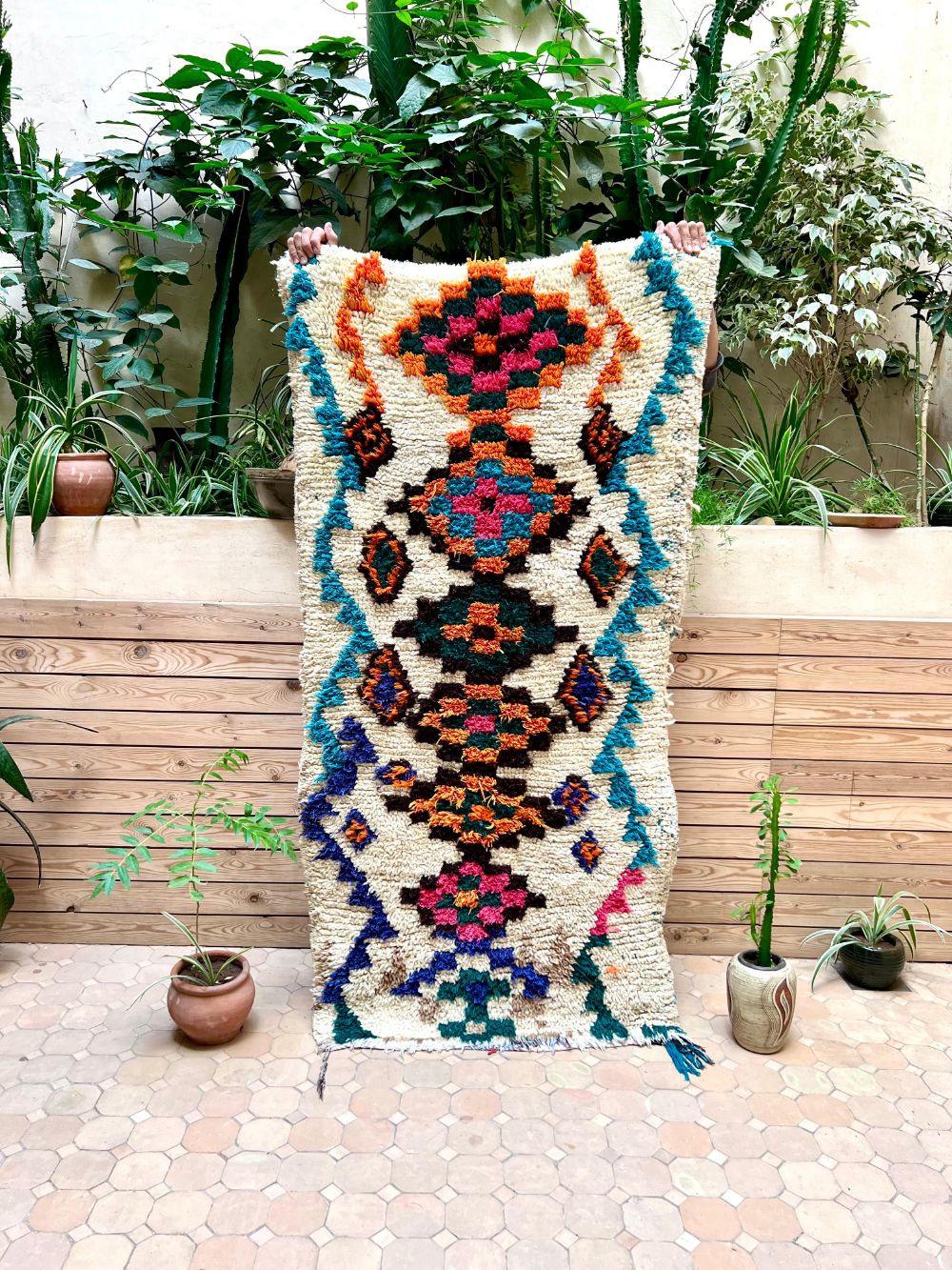 Moroccan Vintage Azilal Rug 170x85cm