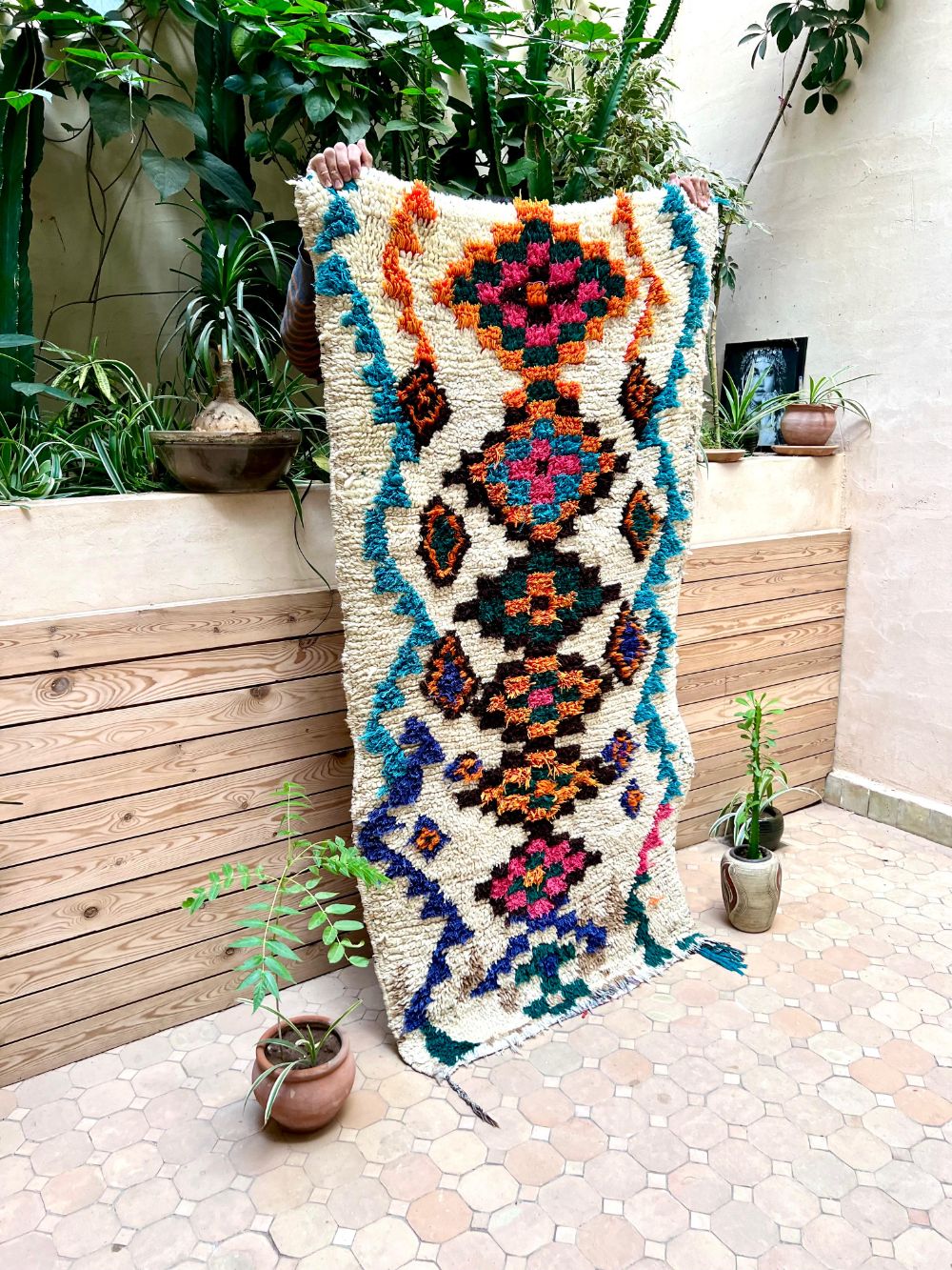 Moroccan Vintage Azilal Rug 170x85cm