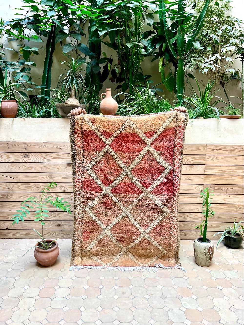 Moroccan Vintage Boujaad Rug 120x85cm