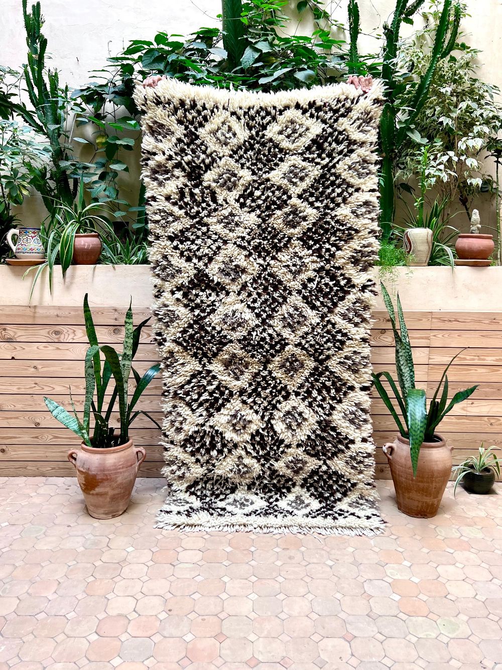 Moroccan Vintage Azilal Rug 195x95cm