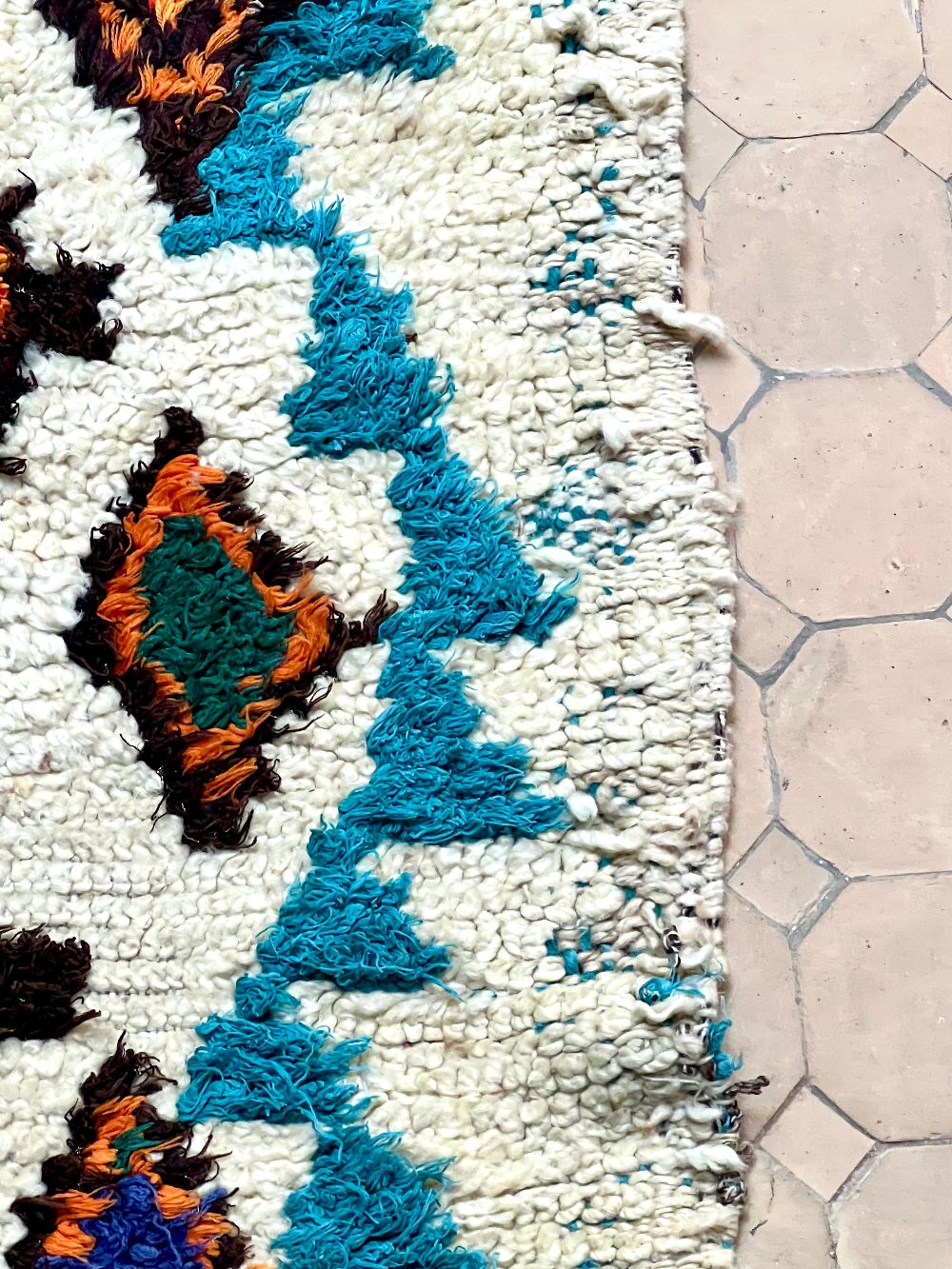 Moroccan Vintage Azilal Rug 170x85cm