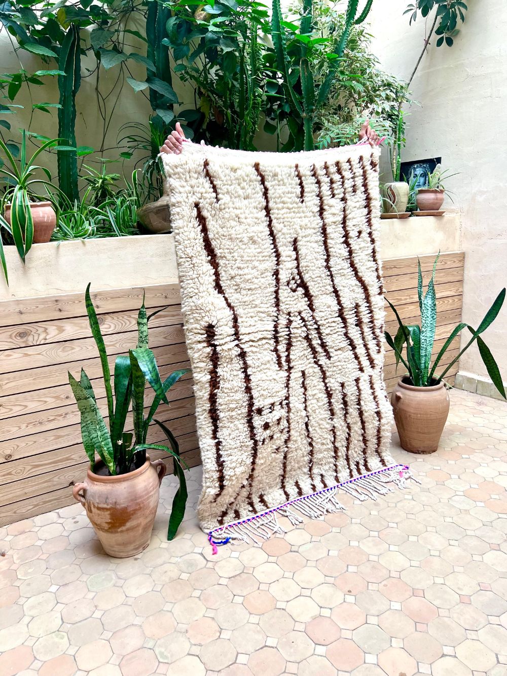 Marokkolainen Azilal-matto 145x100cm