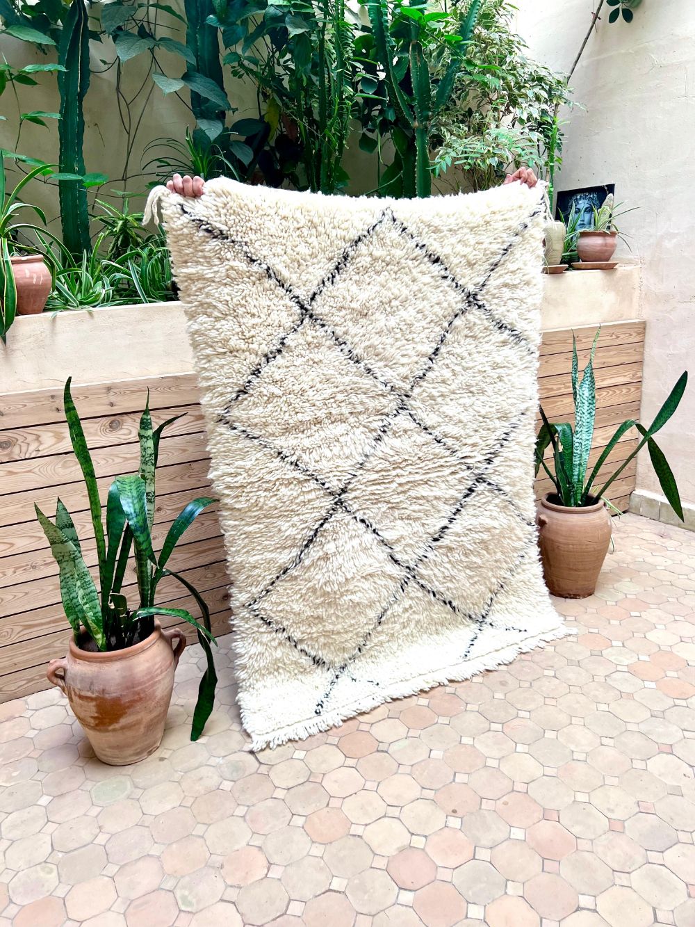 Marokkolainen paimentolaismatto 145x110cm