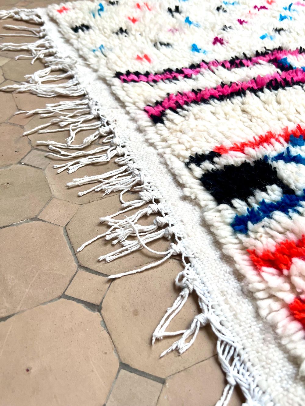 Marokkolainen Azilal-matto 145x90cm