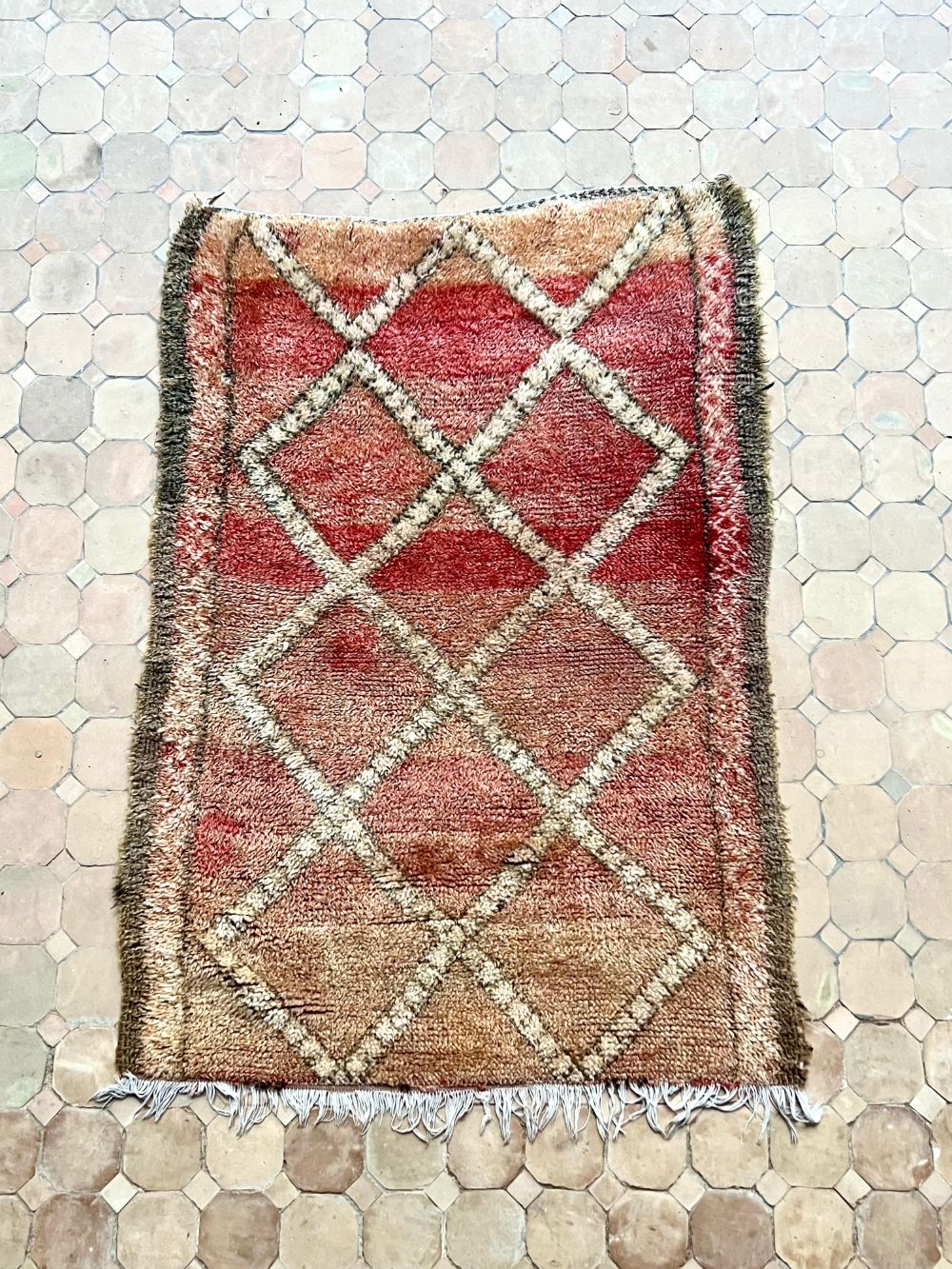Moroccan Vintage Boujaad Rug 120x85cm