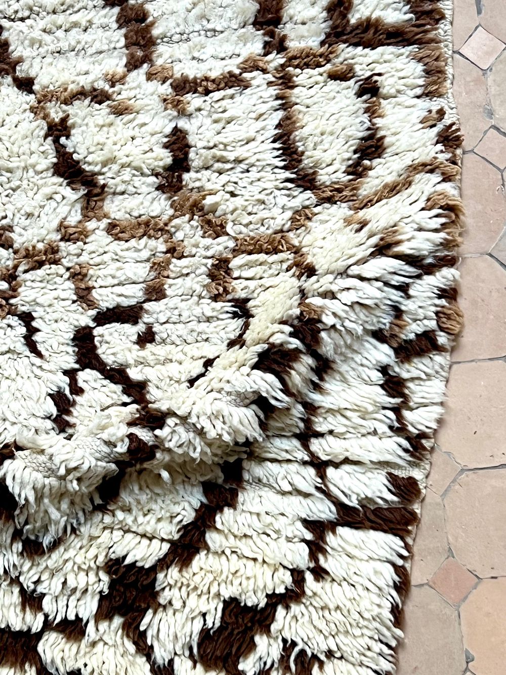 Moroccan Vintage Azilal Rug 175x75cm