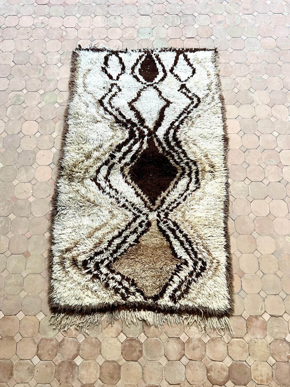 Moroccan Vintage Azilal Rug 155x90cm