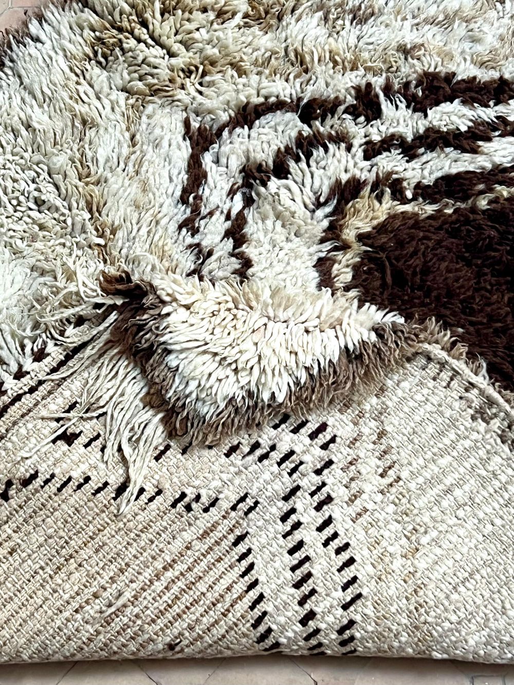 Moroccan Vintage Azilal Rug 155x90cm