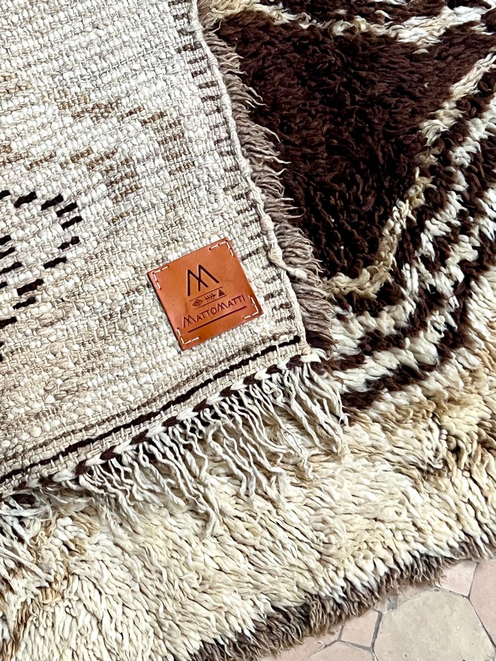 Moroccan Vintage Azilal Rug 155x90cm