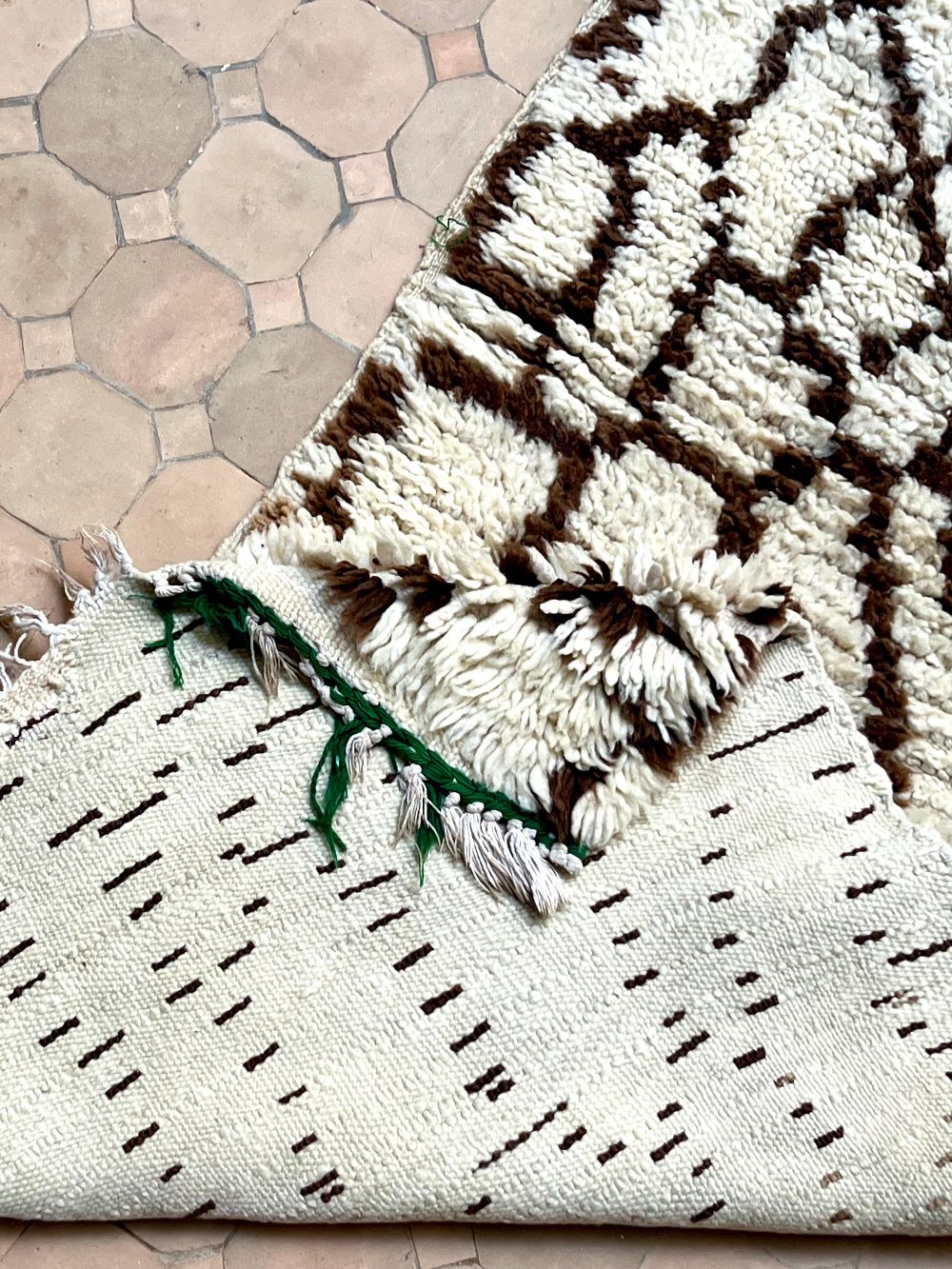 Moroccan Vintage Azilal Rug 175x75cm