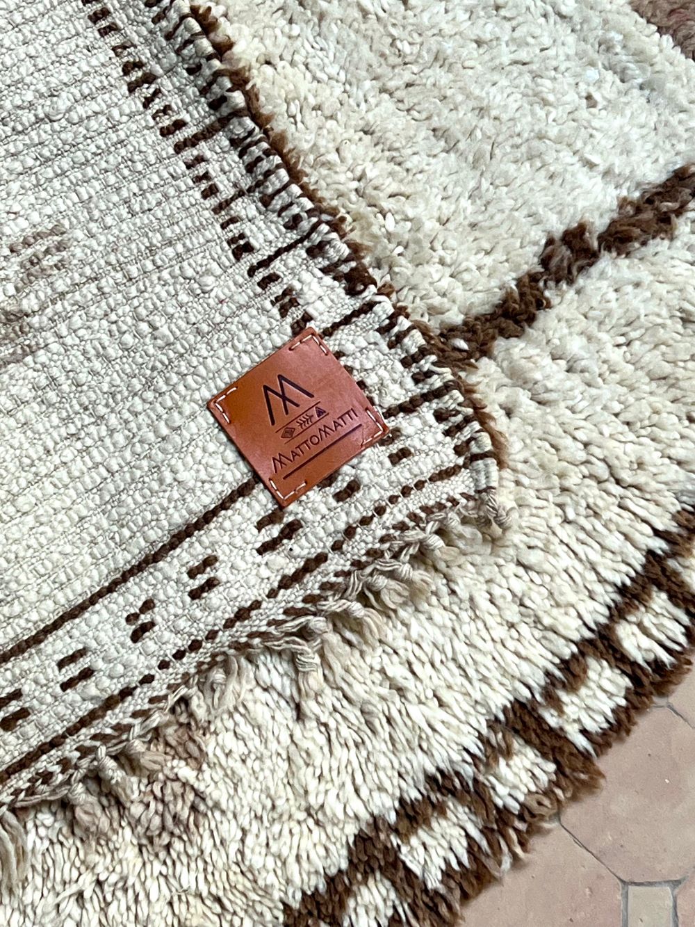 Moroccan Vintage Azilal Rug 205x85cm