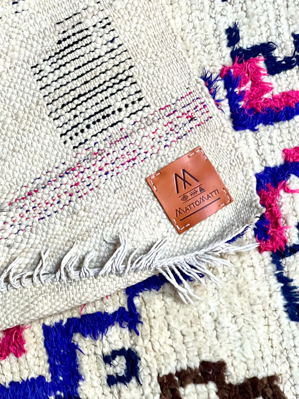 Moroccan Vintage Azilal Rug 195x100cm