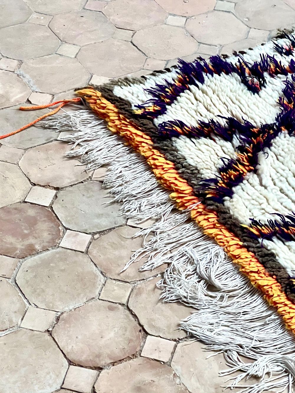 Moroccan Vintage Azilal Rug 170x75cm