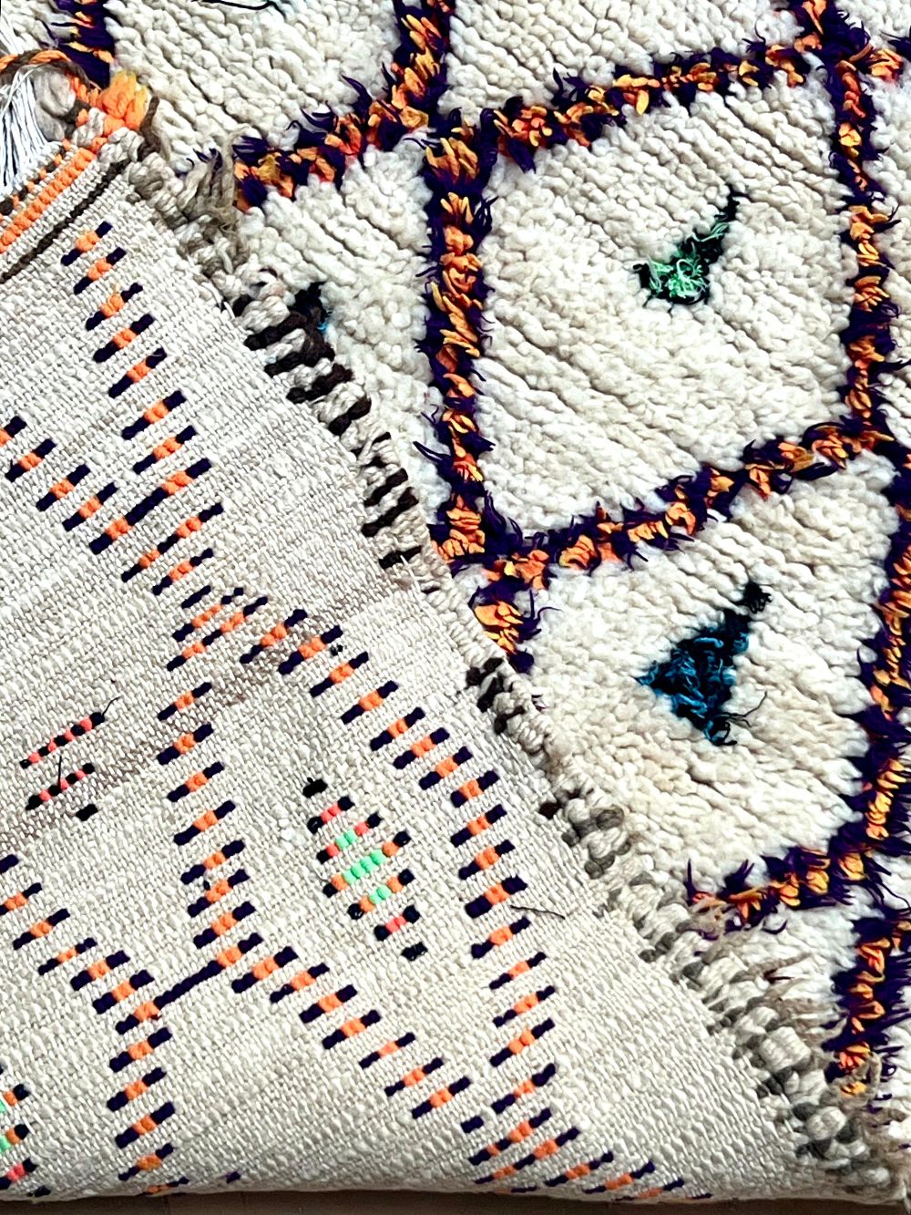 Moroccan Vintage Azilal Rug 170x75cm